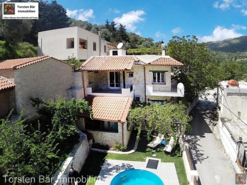 Goulediana Kreta, Gouldiana, vollständig restaurierte Steinvilla 264m² Wfl. prv.Pool 5SZ Haus kaufen